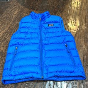 Patagonia Kids Blue Puffer Vest
